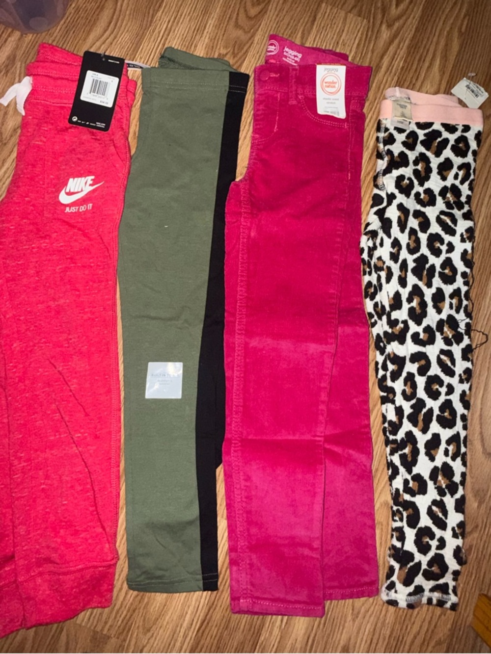 Girls Pants - Lot of 4 (sweatpants, leggings, jeggings, knit) size 6